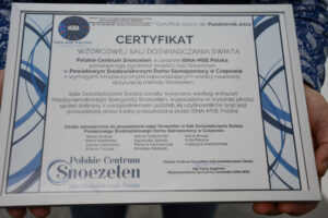 Certyfikat Snoezelen dla PŚDS